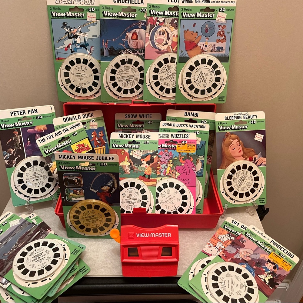 3d master view 1950-1980s collection Walt Disney slides